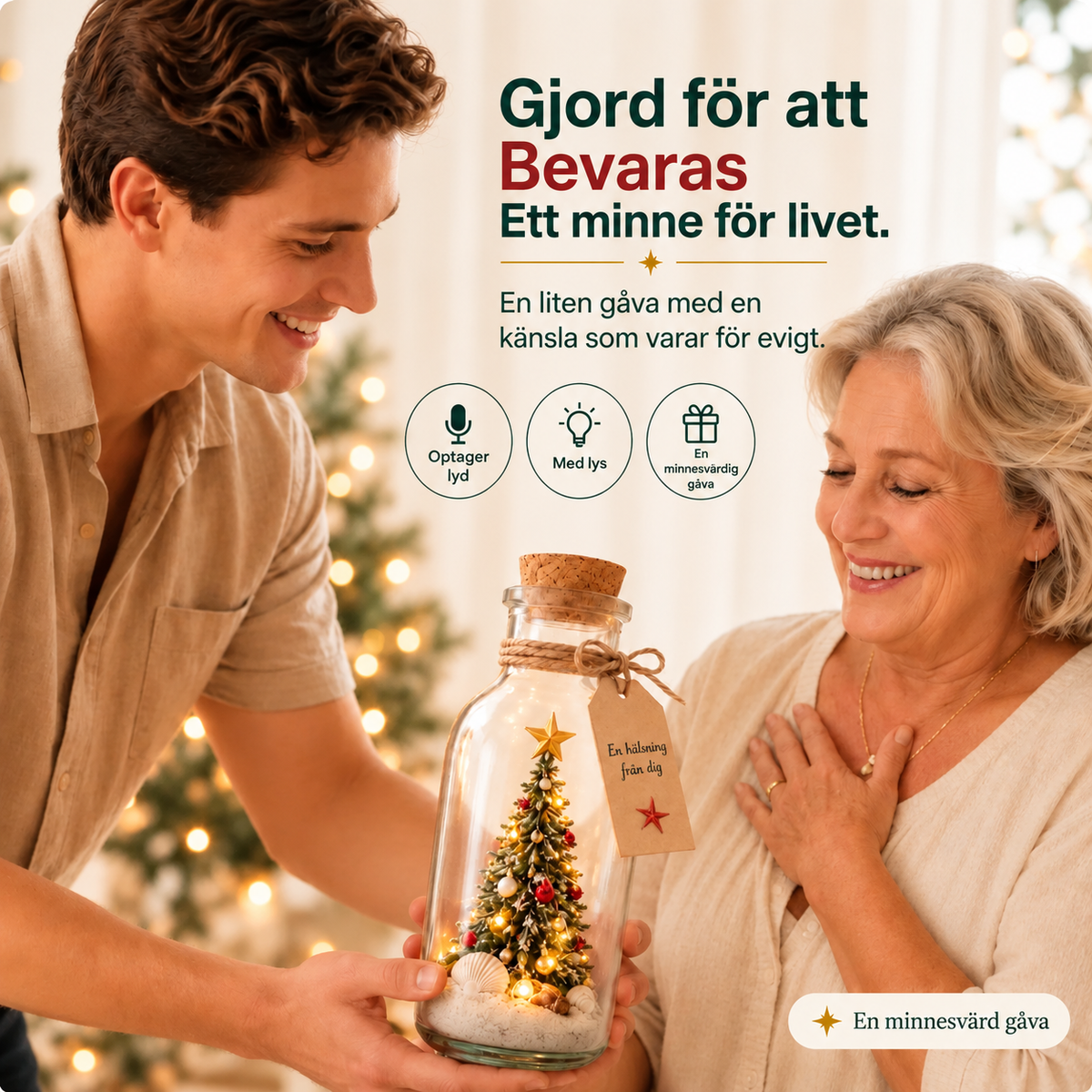 Minnesflaskan™ – Några ord de kommer bära med sig för alltid