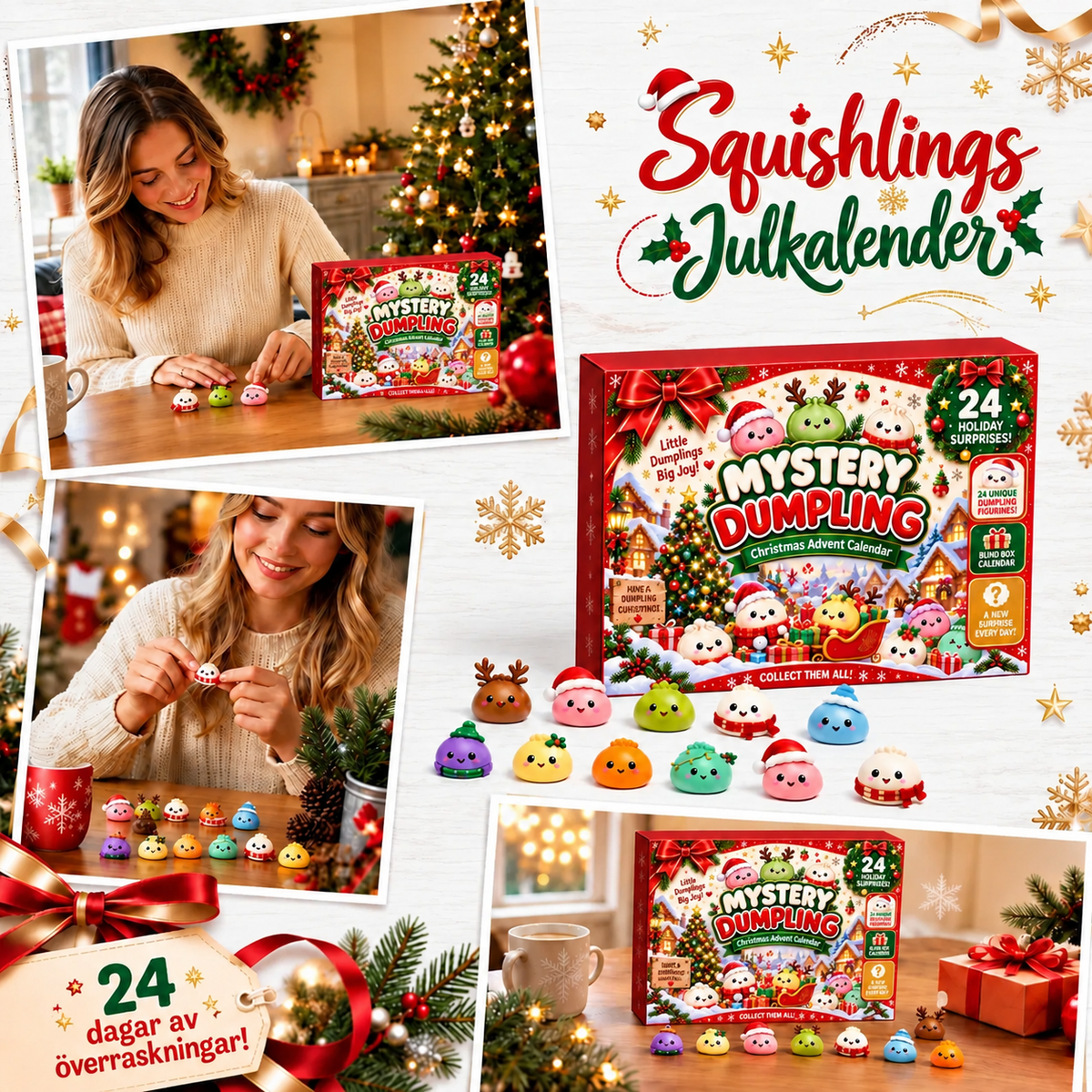 Squishlings™ Julkalender